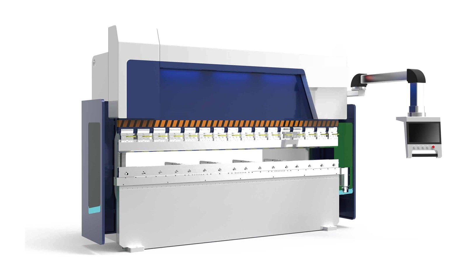 HN-1025 — 100 T × 8 ft CNC press brake