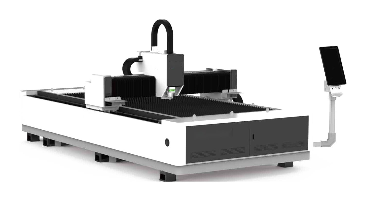 HN-4015L — 5 × 13 ft open fiber laser