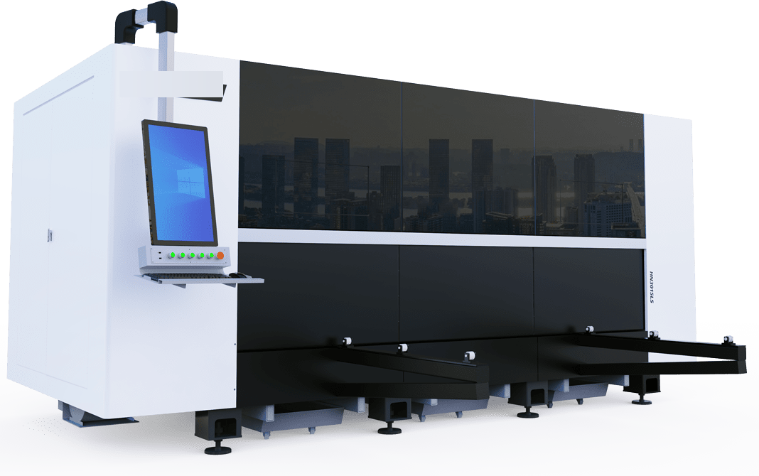Full-Cover Single-Table Fiber Laser Cutter